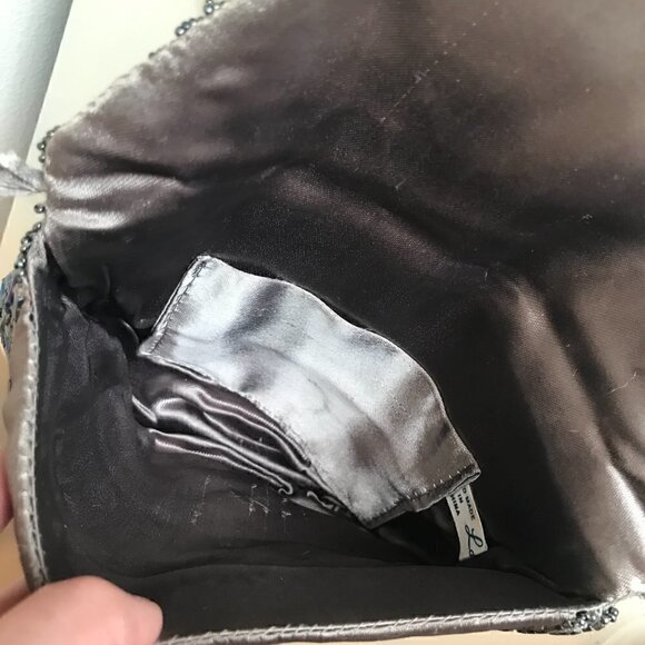 Le Regale Vintage Beaded shoulder bag Evening Purse - Picture 4 of 6